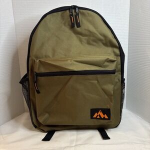 Green Trail Maker Backpack. Hiking,  School, Travel Carry On 17x14"NWT